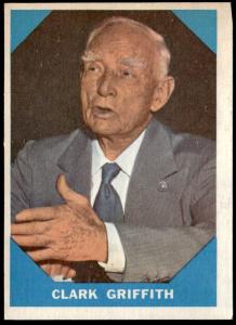 1960 Fleer Baseball Greats Clark Griffith Card