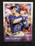 Troy Tulowitzki 2015 Topps #125 Baseball Card