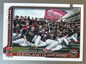 2025 Topps Series 2 Cleveland Guardians Team Card