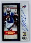 2013 Panini Contenders EJ Manuel #209a Buffalo Bills
