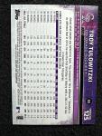 Troy Tulowitzki 2015 Topps #125 Baseball Card