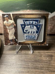 2009 Topps Legends of the Game Jimmie Foxx Patch