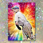 Herb Pennock 01/10 Signed Holographic Art Card