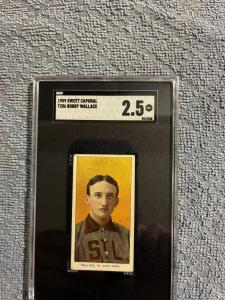 1909 T206 Bobby Wallace Sweet Caporal Card
