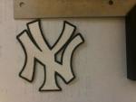 New York Yankees 4 1/8" NY Patch