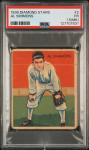 1936 Diamond Stars Al Simmons #2 PSA 1.5