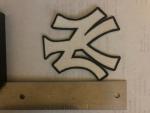 New York Yankees 4 1/8" NY Patch
