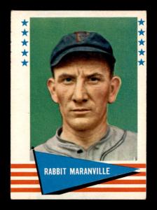 1961 Fleer Rabbit Maranville #124 Card