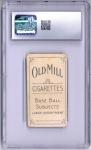 Frank Chance 1909-11 T206 Old Mill Card