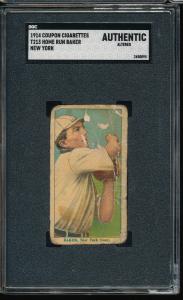 Frank Home Run Baker T213-2 Coupon Cigarettes Card