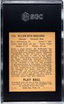 1940 Playball Bill McKechnie #153 Reds Card