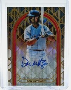 Don Mattingly 2024 Topps Tribute Auto 01/10