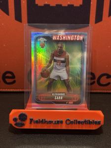 2024-25 Topps Chrome Refractor Alex Sarr Rookie