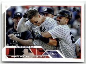 Aaron Judge 2023 Topps Yankees #245 Card