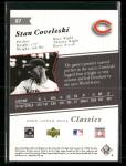 2005 Upper Deck Classics Stan Coveleski #87 Card