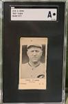 1925 W590 HOF Red Faber SGC A Chicago White Sox