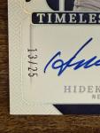 2025 National Treasures Hideki Matsui Autograph Card