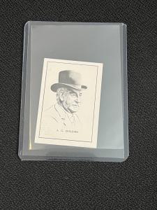 1950-55 Callahan Hall of Fame Spalding Card