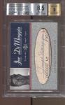 2001 Joe DiMaggio Pinstripe Auto 2/5 BGS 8.5