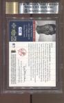 2001 Joe DiMaggio Pinstripe Auto 2/5 BGS 8.5