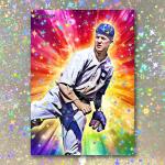 Grover Cleveland Pete Alexander Holographic Art Card