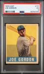 Joe Gordon 1948 Leaf Rookie Card #117