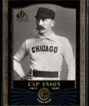 2001 SP Legendary Cuts Cap Anson Card