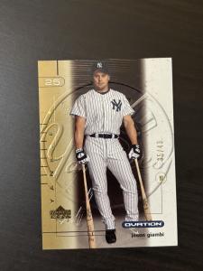 Jason Giambi 2002 UD Ovation Gold Card #27