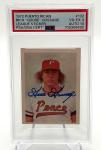1972 Puerto Rican League Goose Gossage Sticker Auto