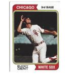 1974 Topps Bucky Dent #582 Rookie Card