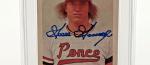 1972 Puerto Rican League Goose Gossage Sticker Auto