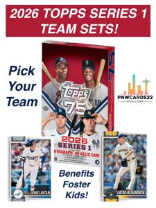 2026 Topps Series 1 Team Sets - Choose Team