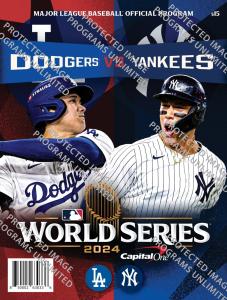 2024 MLB World Series Game Program: Yankees vs. Dodgers