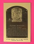 Wilbert Robinson 1982 Hall of Fame Plaque Card