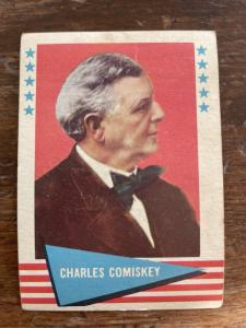 1961 Fleer Charlie Comiskey Baseball Card #18