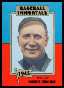1980 Baseball Immortals Hall of Fame Card Selection