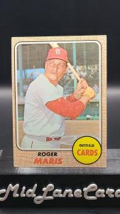 1968 Topps Roger Maris Baseball Card #330