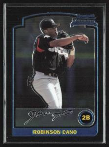 Robinson Cano 2003 Bowman Chrome Baseball Card