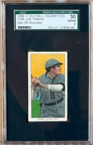 1909-11 T206 Tobacco Baseball Cards "M to Z" GRADED