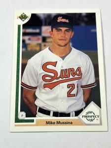 1991 Upper Deck Mike Mussina #65 Rookie Card
