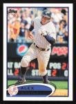 2012 Topps #500 Alex Rodriguez Yankees Card