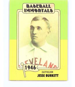 1980 SSPC Jesse Burkett Baseball Immortals Card