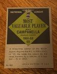 1961 Topps Roy Campanella #480 Most Valuable Player