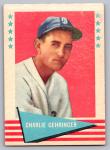 1961 Fleer Charlie Gehringer Tigers Card #32