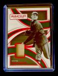 2022 Immaculate Herb Pennock Game Worn Jersey Patch