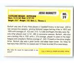 1980 SSPC Jesse Burkett Baseball Immortals Card