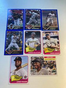 2023 Topps Archives Pittsburgh Pirates 8-Card Set