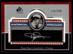 2003 SP Legendary Cuts Dizzy Dean Silver Card