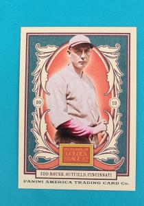 2013 Panini Golden Age Edd Roush Baseball Card