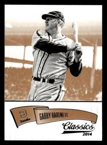 2014 Panini Classics Gabby Hartnett Cubs Card
